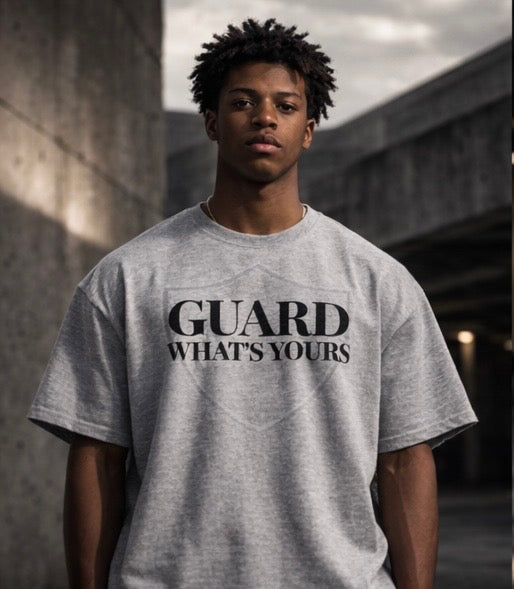 Guard What’s Yours Heavyweight Oversized Tee – Premium Streetwear