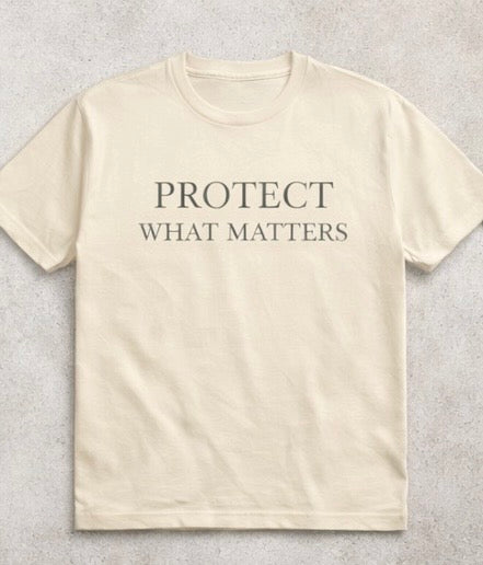 Protect What Matters™ Heavyweight Oversized Tee